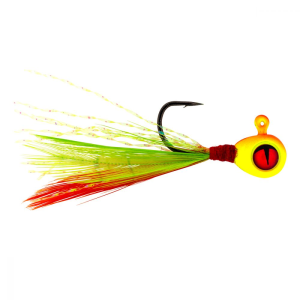 Northland Tungsten Crappie King Fly 1/8 Oz, #6 Hk Bubblegum 2/Cd - Northland Fishing Tackle