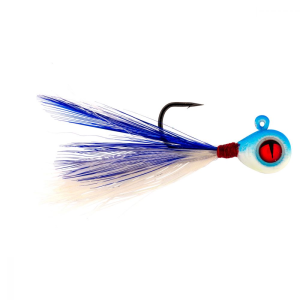 Northland Tungsten Crappie King Fly 1/8 Oz, #6 Hk Super-Glo Moonlight 2/Cd - Northland Fishing Tackle