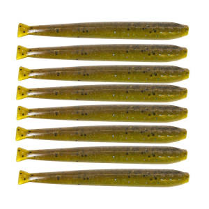 Z-man TRD Minnowz Soft Bait Lure 3 1/2" Length, Hot Snakes, Package of 8 - Z-Man