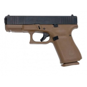 Glock G19 Gen 5 9mm 4" Front Serrations FDE 10+1 - Glock