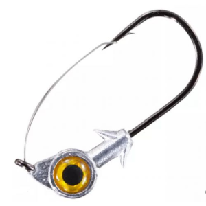 Weedless Eye Jigheads Gold 3ct 3/16oz - Z-Man