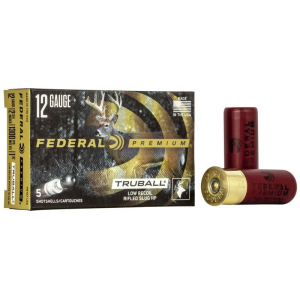 eral Premium Vital-Shok TruBall Low Recoil Lead Rifled Slug 12ga 2-3/4 5rd Box Ammo