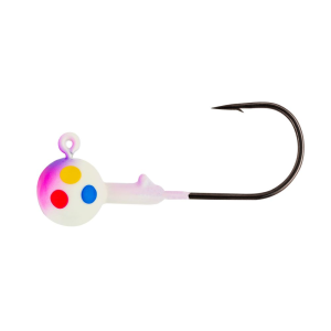 Northland Gum-Ball Jig 1/4 Oz, 2/O Hk Super-Glo Purple Wonder 4/Cd - Northland Fishing Tackle