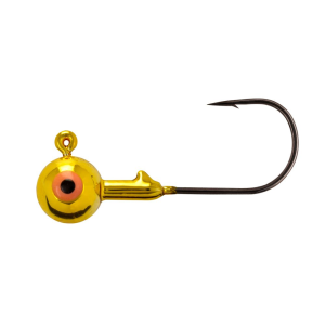 Northland Gum-Ball Jig 1/32 Oz, #6 Hk Metallic Gold 6/Cd - Northland Fishing Tackle