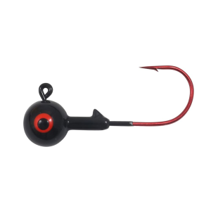 Northland Gum-Ball Jig 1/32 Oz, #6 Hk Black 7/Cd - Northland Fishing Tackle