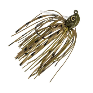 Z-Man Midwest Finesse Swim Jig - 1/4oz - Green Pumpkin - Z-Man