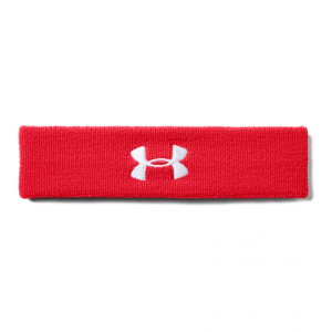 UA Performance Headband Red/White One size - Under Armour
