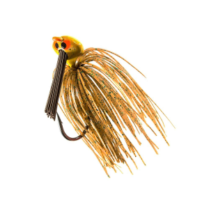 Z-man Crosseyez Flipping Jig Size 4/0 Hook, 1/2 oz, Spring Pumpkin, Package of 1 - Z-Man