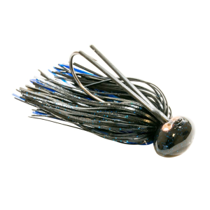 Z-man Crosseyez Football Jig 1/2 oz, Black/Blue, Package of 1 - Z-Man