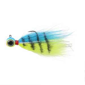 Northland Deep-Vee Bucktail Jig 1/8 Oz, #1/0 Hk, 2 3/4" Parrot 1/Cd - Northland Fishing Tackle
