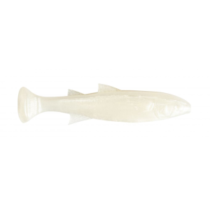 Z-Man Mulletron, 4" Pearl, 3 Pack - Z-Man