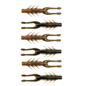 Z-man TRD Hogz Lures 3" Length, Molting Craw, Package of 6 - Z-Man