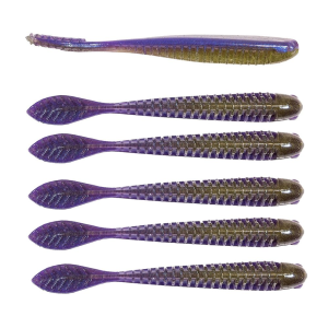 Z-man Trick Shotz Lures 3 1/2" Length, Meat Dog, Package of 6 - Z-Man