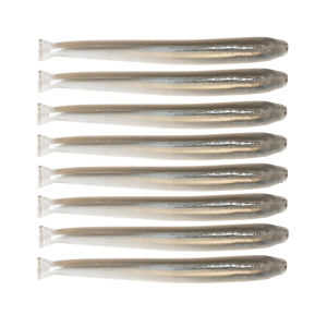 Z-man TRD Minnowz Soft Bait Lure 3 1/2" Length, Smelt, Package of 8 - Z-Man