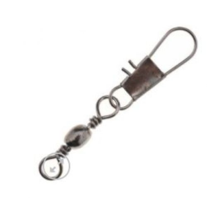 EC Black INTERLCK SNAP SWVL SZ-1 12PK - Eagle Claw