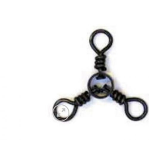 EC Black 3-WAY SWIVEL SZ-1 12PK - Eagle Claw