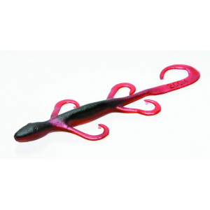 Zoom 002029 Lizard, 6", 9Pk, Red - Zoom Bait