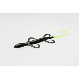 Zoom 002125 Lizard, 6", 9Pk, Black - Zoom Bait