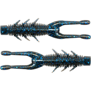 Z-Man THOGZ-02PK6 Elaztech TRD Hogz Black/Blue 3" 6pk - Z-Man