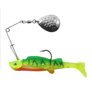 Northland Mimic Minnow Spin 1/8 Oz, #1 Hk, 2 1/8" Firetiger 1/Cd - Northland Fishing Tackle