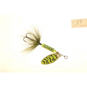 YAK ROOSTER TAIL 1/16 CHT Black TIGER - Yakima Bait