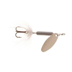 YAK ROOSTER TAIL 1/8 HMMRD WHT - Yakima Bait