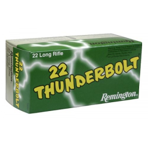 ington Thunderbolt 22LR 40gr Round Nose 50rd Box Ammo