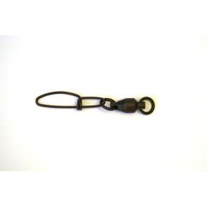 Eagle Claw Ball Bearing Swivel Sz 2 w/Coastlok Snap Black - Eagle Claw