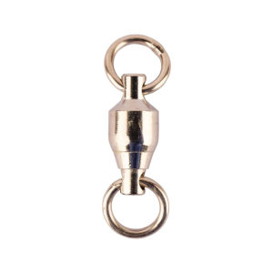 Mustad Ball Bearing Swivel W/ Welded Rings Size 6, 4 Pack - Mustad