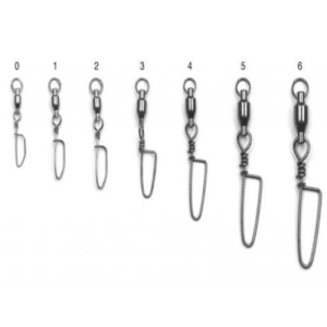 Ball Bearing Swivels w/ Coastlok Snap Sz 1 3ct - Eagle Claw
