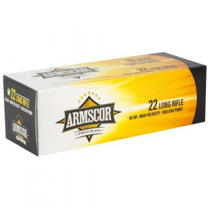 scor High Velocity Hollow Point 22 Long Rifle 36gr 50 Round Box Ammo