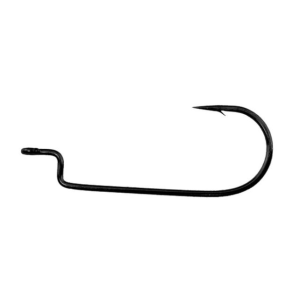 Daiichi Offset Wide Gap Worm Hooks - Black Nickel - 2/0 - 6pk - Daiichi
