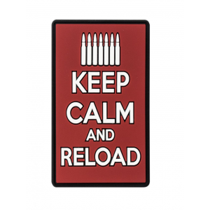 Rubber Patch - Keep Calm And Reload - Voodoo Tactical