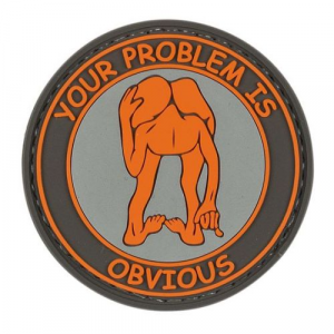 Voodoo Tactical Your Problem Rubber Patch - Voodoo Tactical