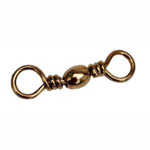 Eagle Claw Brass Barrel Swivel Size 1 (Per 12) - Eagle Claw