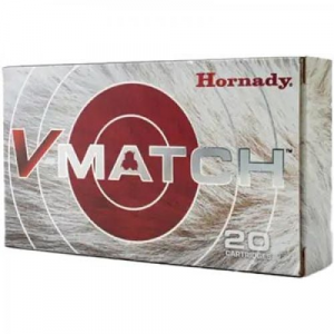 nady V-Match Rifle 6mm Creedmoor 80Gr ELD-VT 20 Rounds Per Box Ammo