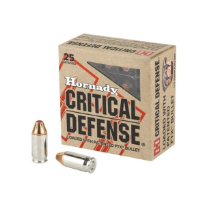 Hornady .380 ACP 90gr FTX Critical Defense - Hornady