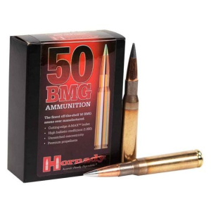 Hornady Match A-Max 50 BMG Ammo 750 gr 10 Round Box - Hornady