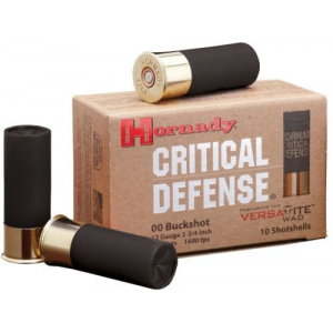 nady Critical Defense Buckshot 12 Gauge 00-buck 10 Round Box Ammo