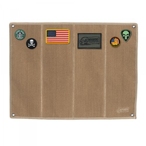 Board W/ Brush Fabric Coyote - Voodoo Tactical