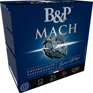  Ammunition Mach 12 Gauge 2.75 1 Oz 8 Shot 25 Per Box/ 10 Case Ammo