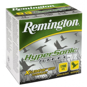 ington Ammunition HyperSonic 20 Gauge 3 7/8 Oz 2 Shot 25 Bx/ 10 Cs Ammo