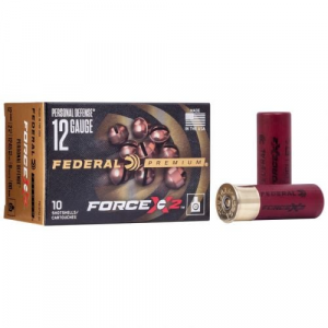 eral Premium Force X2 Buckshot 12 Gauge 2-3/4 00-buck 10 Round Box Ammo