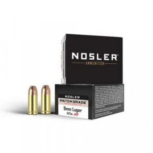 ler Match Grade Handgun 9mm 147 GR Jacket Hollow Point 20 Bx/ 20 Cs Ammo