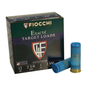 cchi Exacta Interceptor Spreader 12 Gauge 2.75 1 Oz 8 Shot 25 Bx/ 10 Cs Ammo