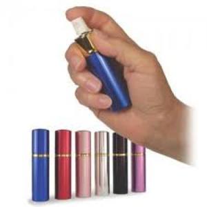 PSPI LSPS14PI Hot Lips Pepper Spray Compact .75 oz Sprays Up - Personal Security Products