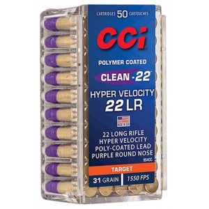  .22 LR 31 Gr LN Purple 50 Per Box/ 100 Cs Ammo