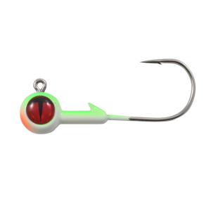 Northland Tungsten Jig 1/16 Oz, #2 Hk Glo Watermelon 2/Cd - Northland Fishing Tackle