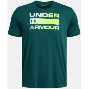 UA Team Issue Wordmark Short Sleeve, Men's, Teal, 2XL - Under Armour