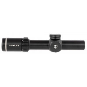 Riton Optics X7 Tactix Black Anodized 1-8x28mm 34mm Tube Illuminated CM1 Reticle - Riton